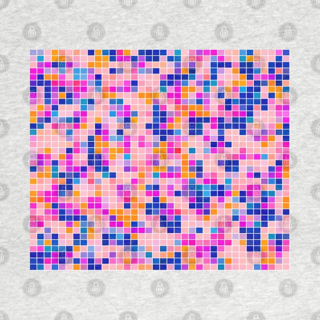 Colorful Mosaic Pattern by DragonTees